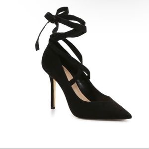 Jlo penny pump heels this wrap up lace